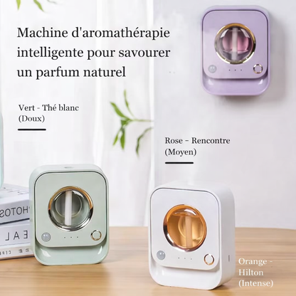 Automatic Spray Aromatherapy Diffuser Smart Sensor USB Air Freshener Essential Oil Perfume Machine for Home Office Toilet Room