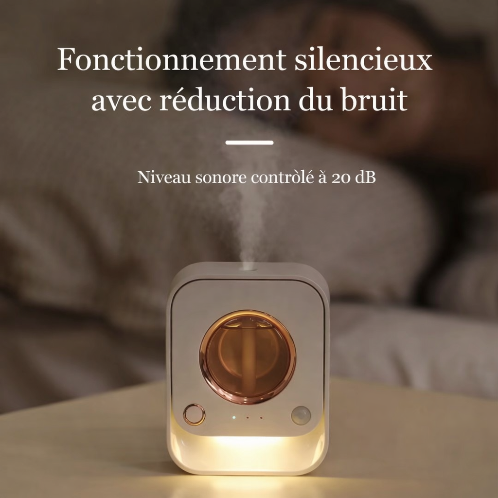 Automatic Spray Aromatherapy Diffuser Smart Sensor USB Air Freshener Essential Oil Perfume Machine for Home Office Toilet Room