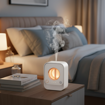 Automatic Spray Aromatherapy Diffuser Smart Sensor USB Air Freshener Essential Oil Perfume Machine for Home Office Toilet Room